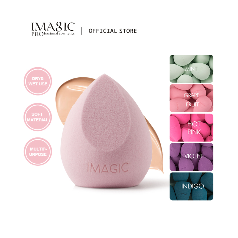 Beauty Makeup Blender - IMAGIC Cosmetic Puff Powder Makeup Sponge