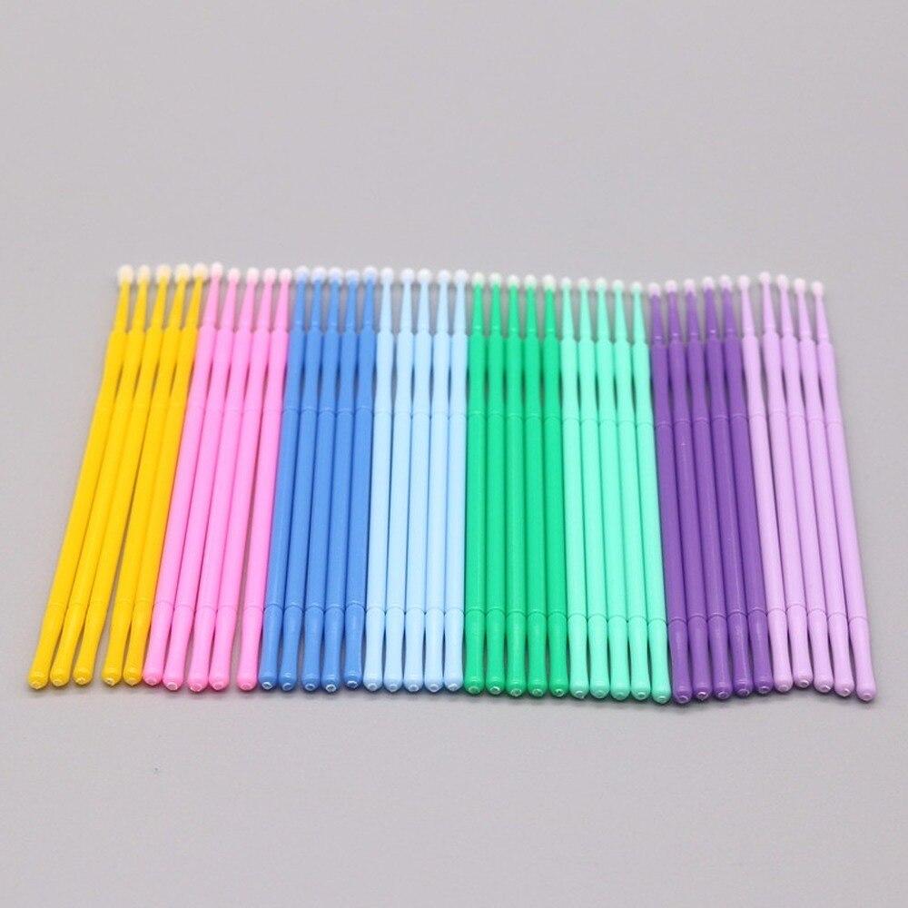 Beauty Makeup Products - 100pcs/lot Micro Brushes Make Up Eyelash