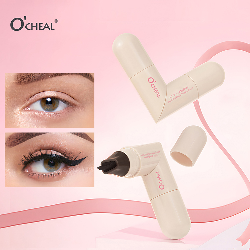 Beauty Mark Makeup - O'CHEAL All-in-one Rotating Eyeliner Stamp Pen