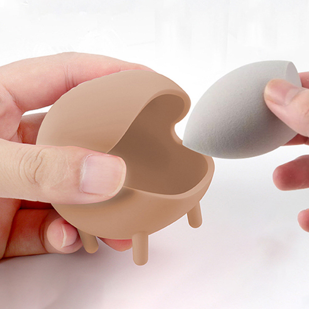 Beauty Makeup Tools - Premium Silicone Makeup Sponge Case for