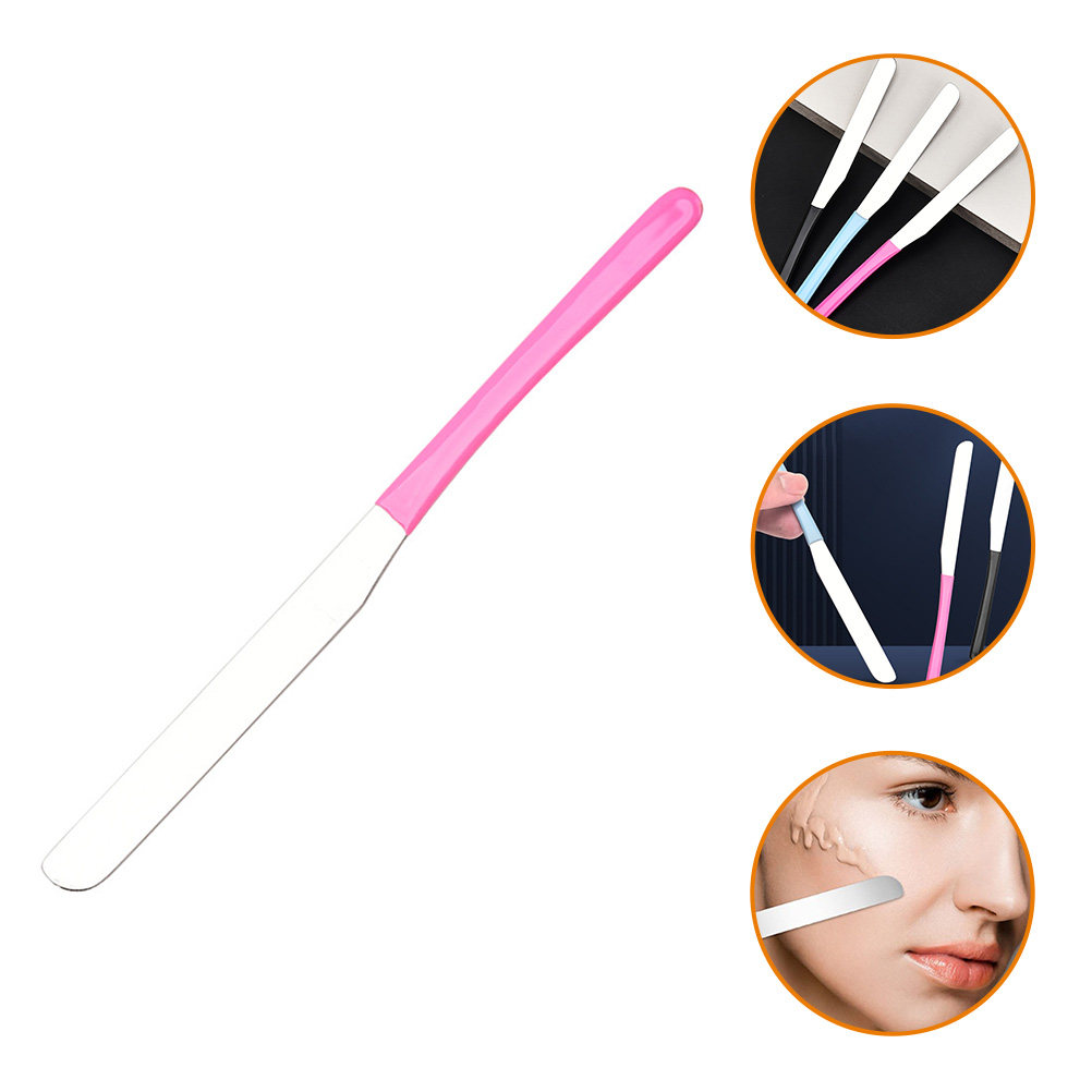 Beauty Makeup Tools - Stainless Steel Makeup Mixing Spatula Long