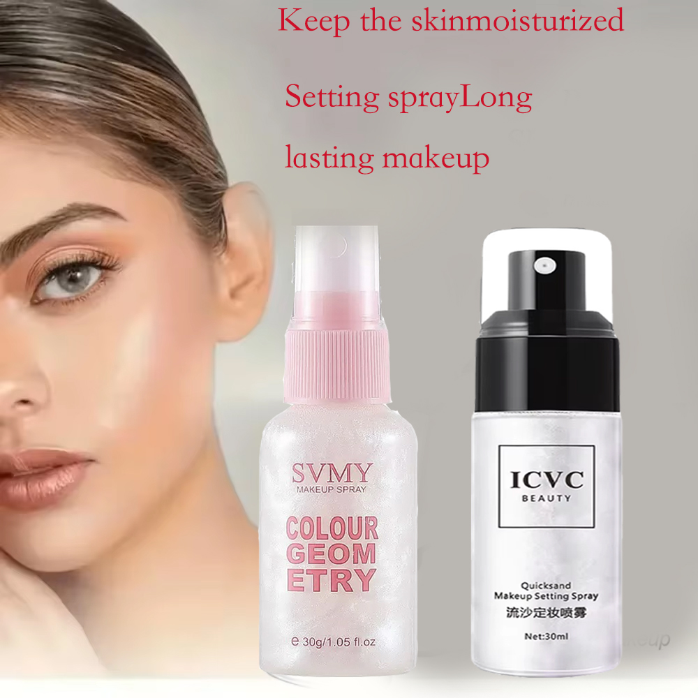Makeup Fixing Mist - 30ml Makeup Fixer Spray Waterproof Sweatproof