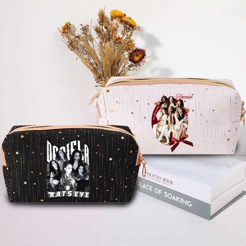 Beauty Makeup Fashion - Fashion K POP K-KATSEYE Makeup Bag