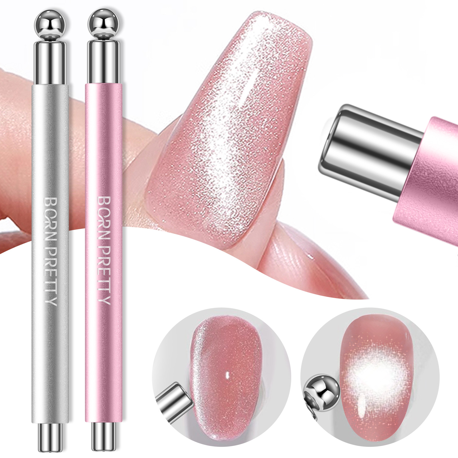 BORN PRETTY Dual-End Cat Magne - огляд і ціна Contour Palette Stick