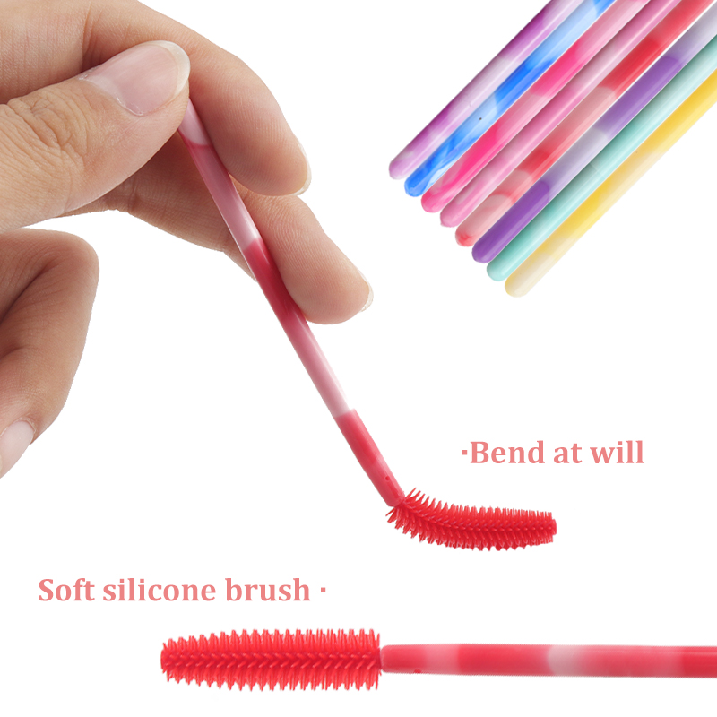 50/100Pcs Disposable Silicone  - огляд і ціна Beauty Makeup Products