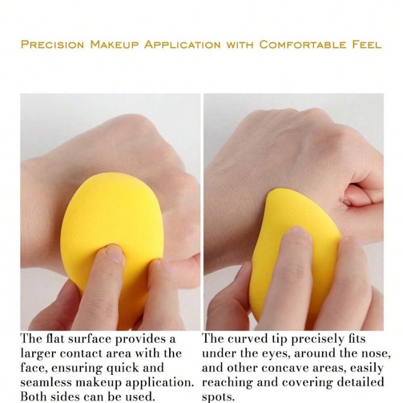 12/2pcs Mango Shape Soft Makeu - огляд і ціна Beauty Makeup Blender