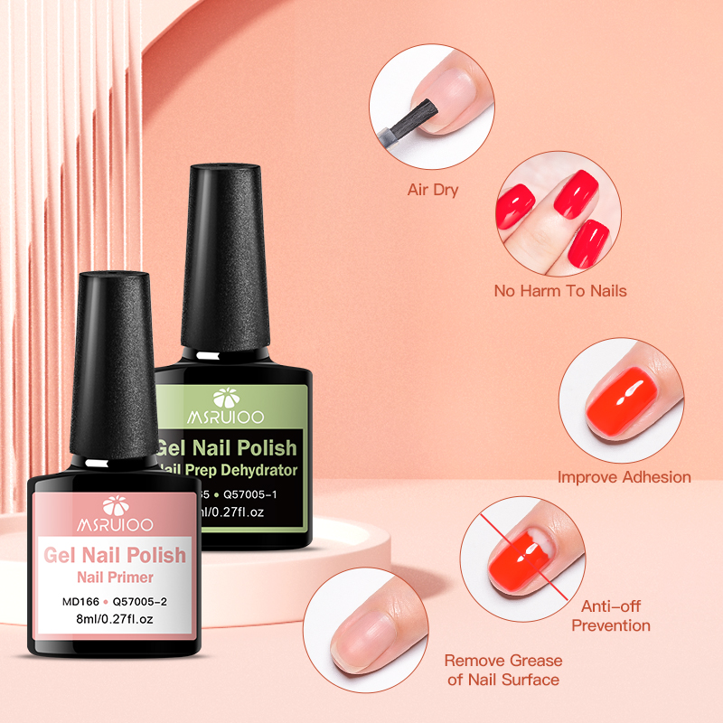2PCS/Set 8ml Nail Prep Dehydra - огляд і ціна Nail Dehydrator Primer
