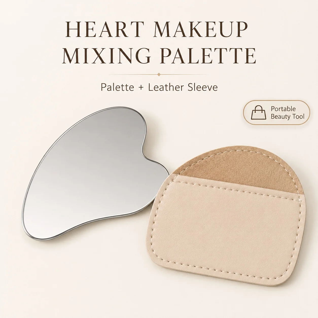 Heart Shaped Stainless Steel M - огляд і ціна Beauty Makeup Tools