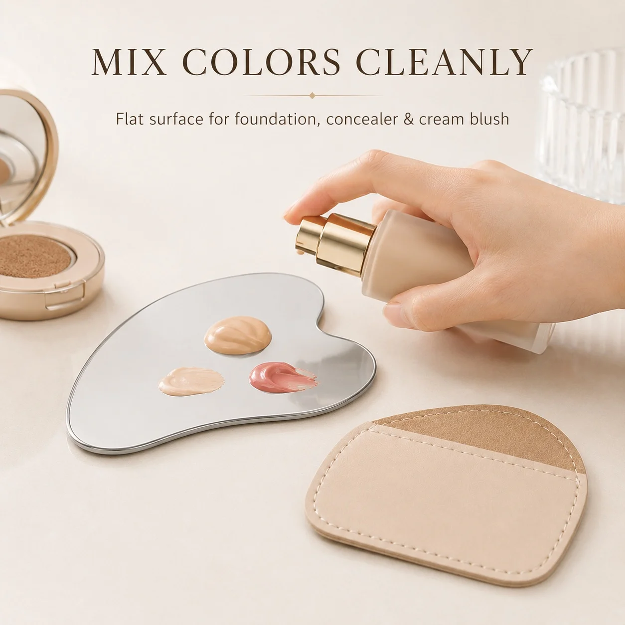 Heart Shaped Stainless Steel M - огляд і ціна Beauty Makeup Tools