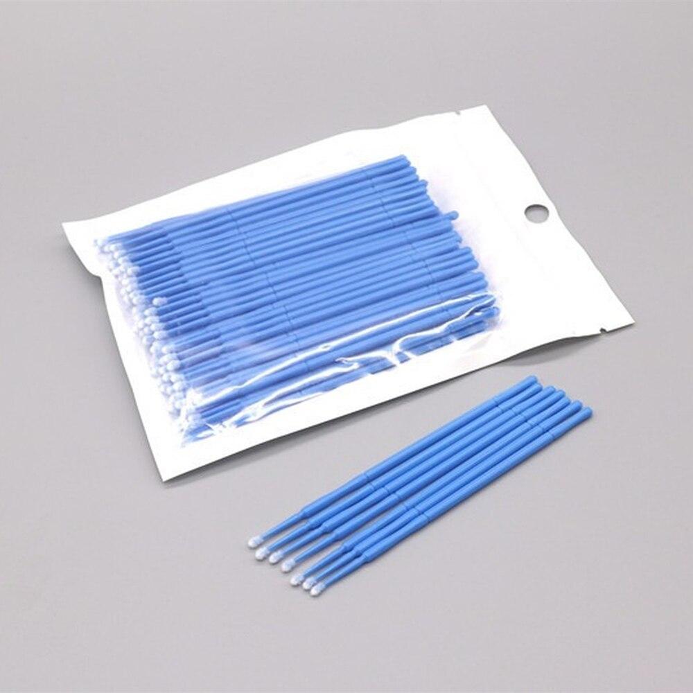 100pcs/lot Micro Brushes Make  - огляд і ціна Beauty Makeup Products