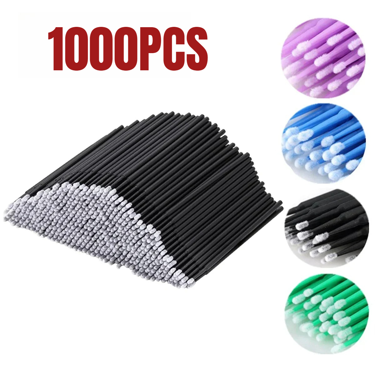 1000/500PCS Eyelash Cleaning B - огляд і ціна Beauty Makeup Products