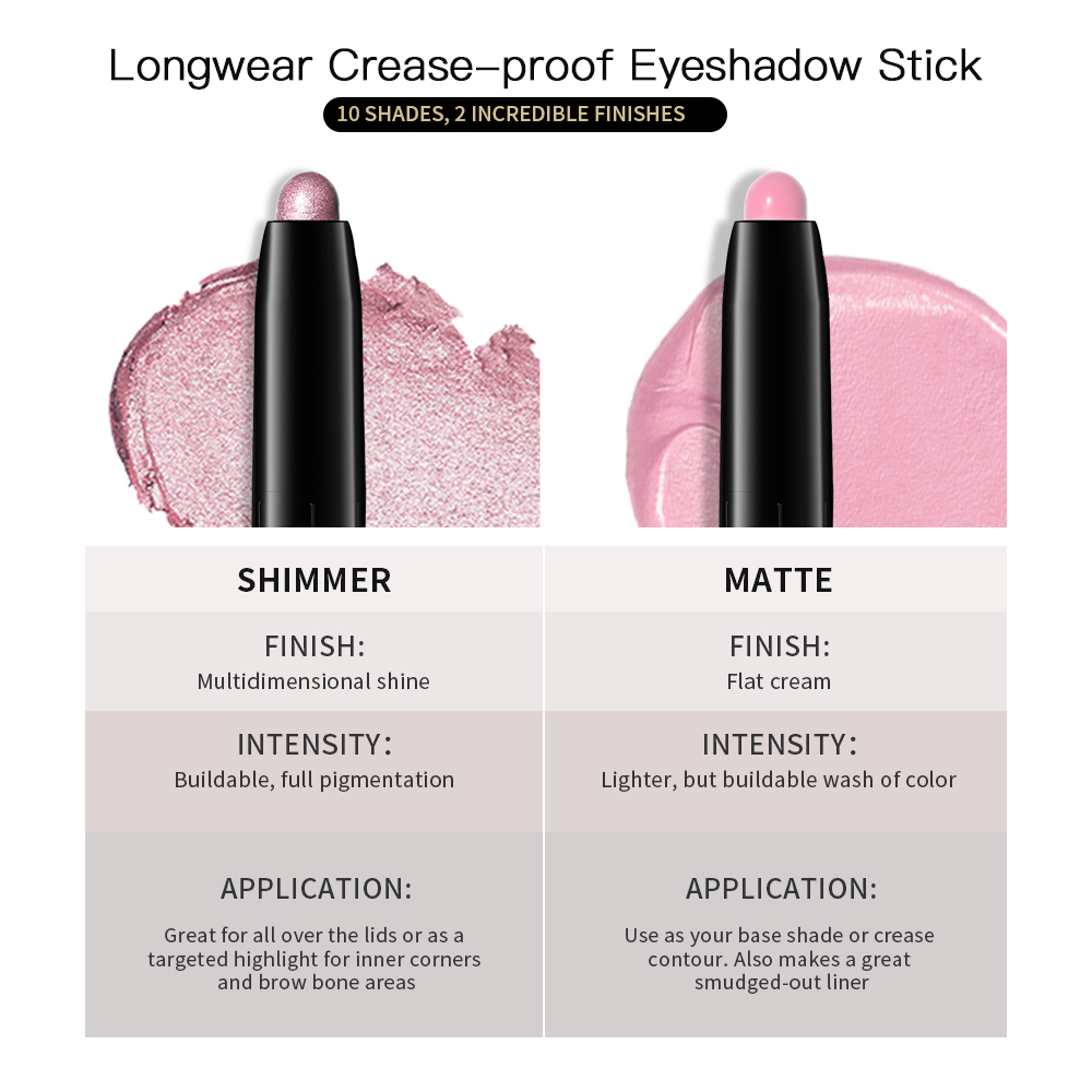 12 Colors Eyeshadow Pencil Sti - огляд і ціна Eyeshadow Glitter Pigment