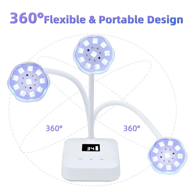 Wireless Nail Lamp LED UV Timi - огляд і ціна Uv Nail Lamp