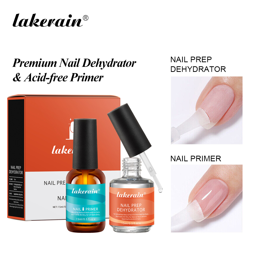 Nail Primer Set Fast Dry Prep  - огляд і ціна Nail Dehydrator Primer