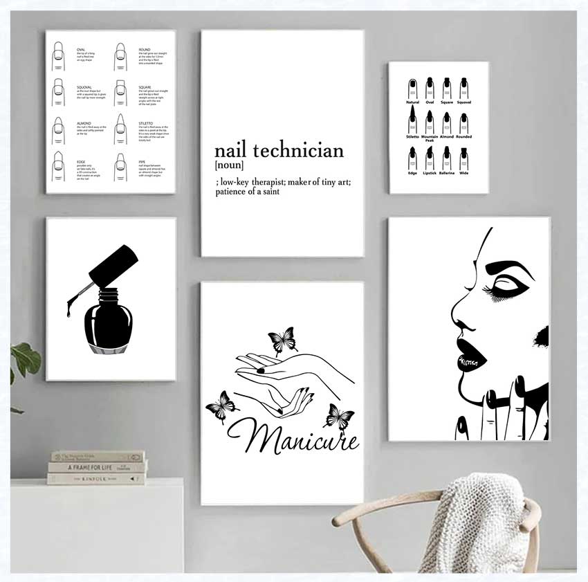 Art Posters and Prints Nail Te - огляд і ціна Makeup Is Beauty Quotes