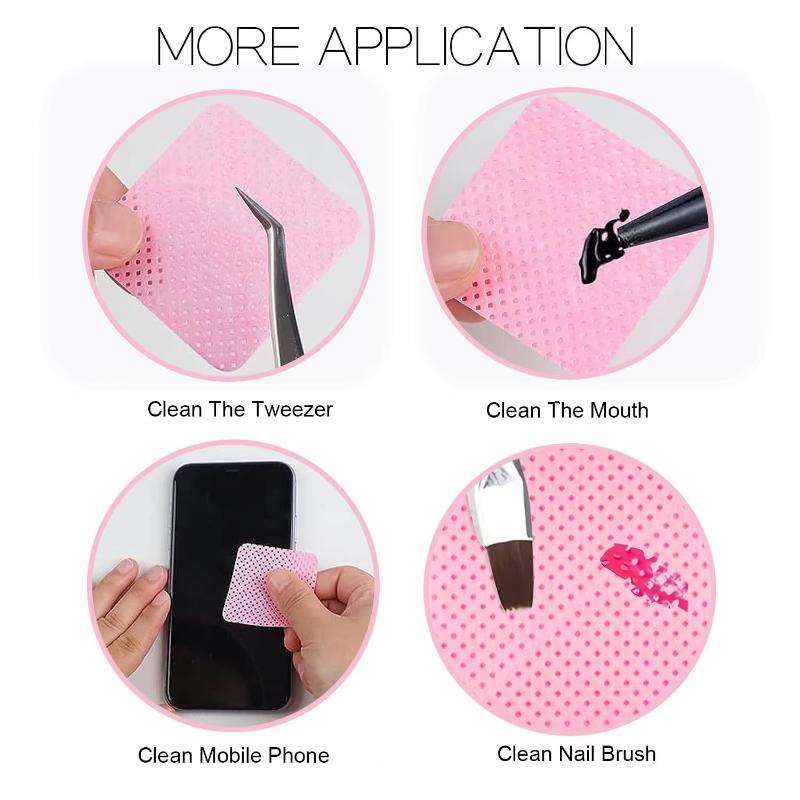 200Pcs Lint‑Free Nail Wipes Ey - огляд і ціна Eyelash Extension