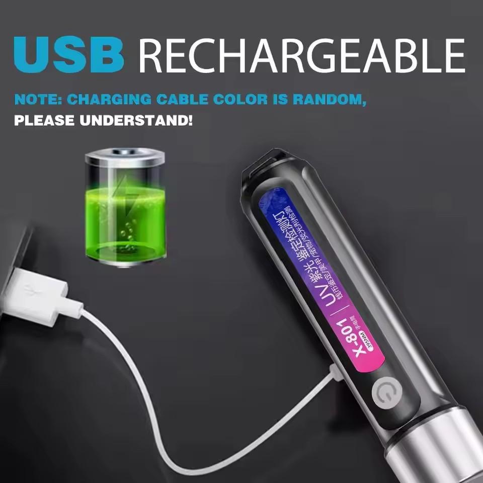 Mini UV LED Blacklight Flashli - огляд і ціна Uv Nail Lamp