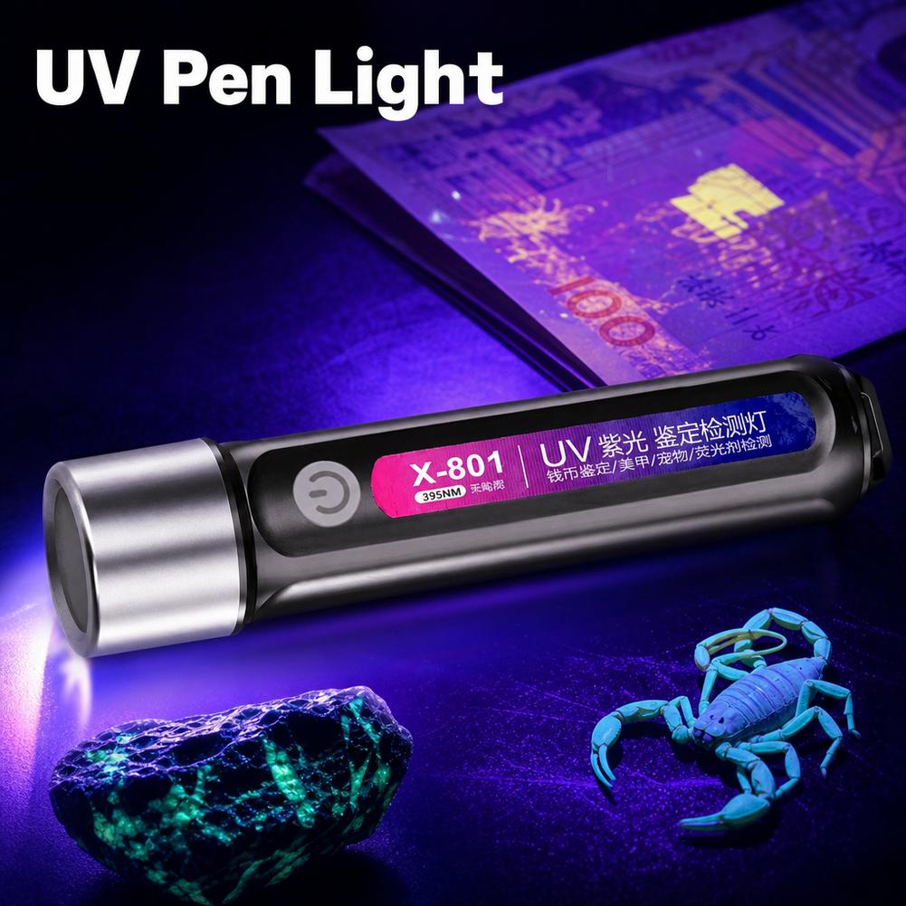 Mini UV LED Blacklight Flashli - огляд і ціна Uv Nail Lamp