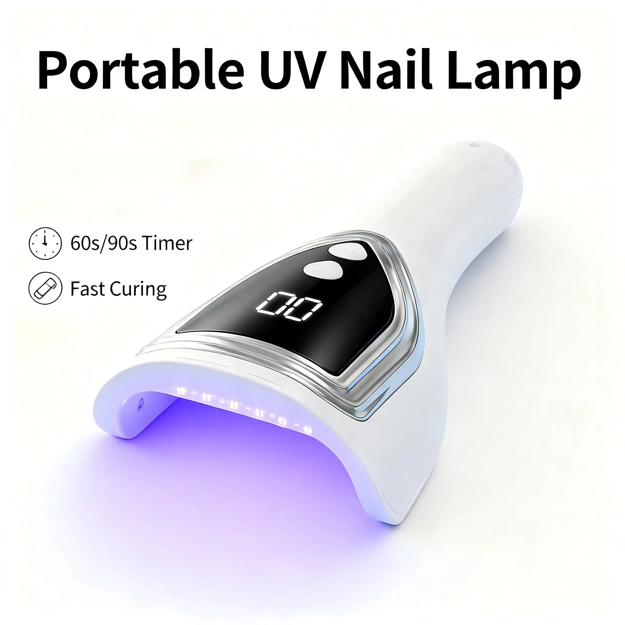 Portable UV Nail Lamp,Recharge - огляд і ціна Uv Nail Lamp
