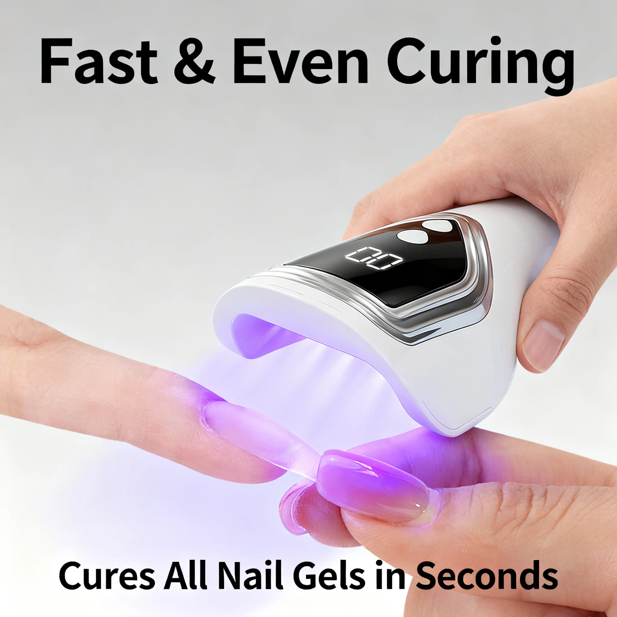 Portable UV Nail Lamp,Recharge - огляд і ціна Uv Nail Lamp