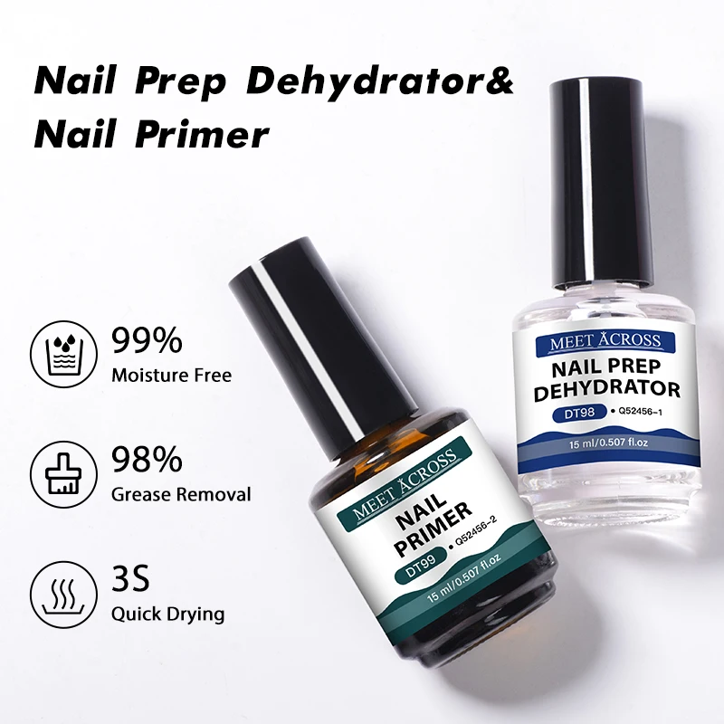 2pc 15ml Nail Primer & Nail Pr - огляд і ціна Nail Dehydrator Primer