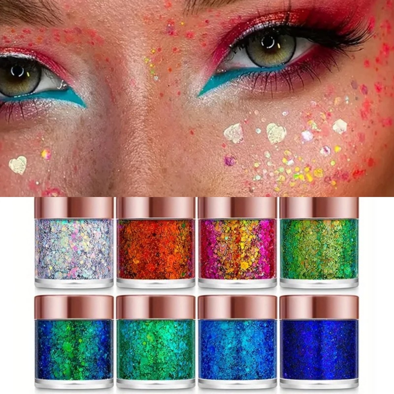 1Pc Sequins Body Glitter Gel M - огляд і ціна Eyeshadow Glitter Pigment