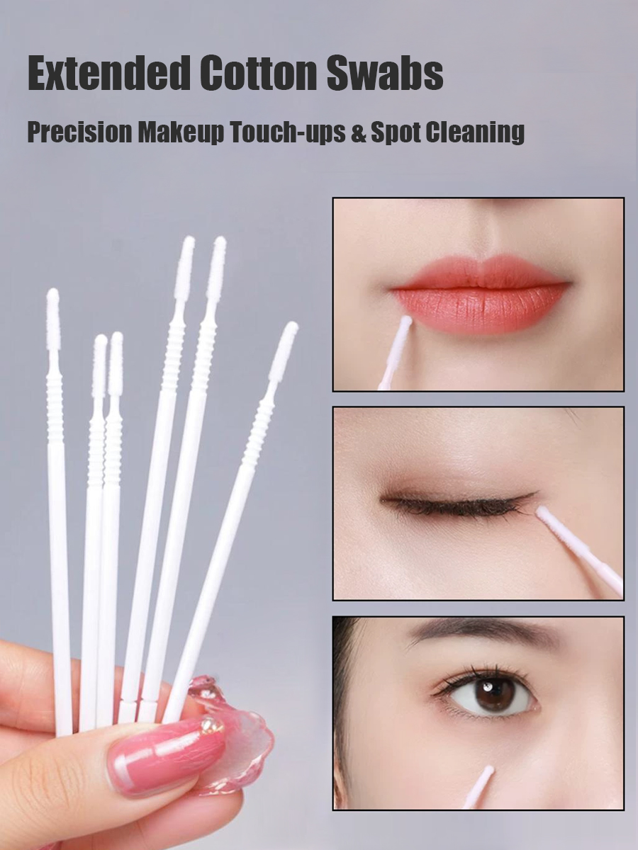 Disposable Long Cotton Swabs E - огляд і ціна Eyelash Extension