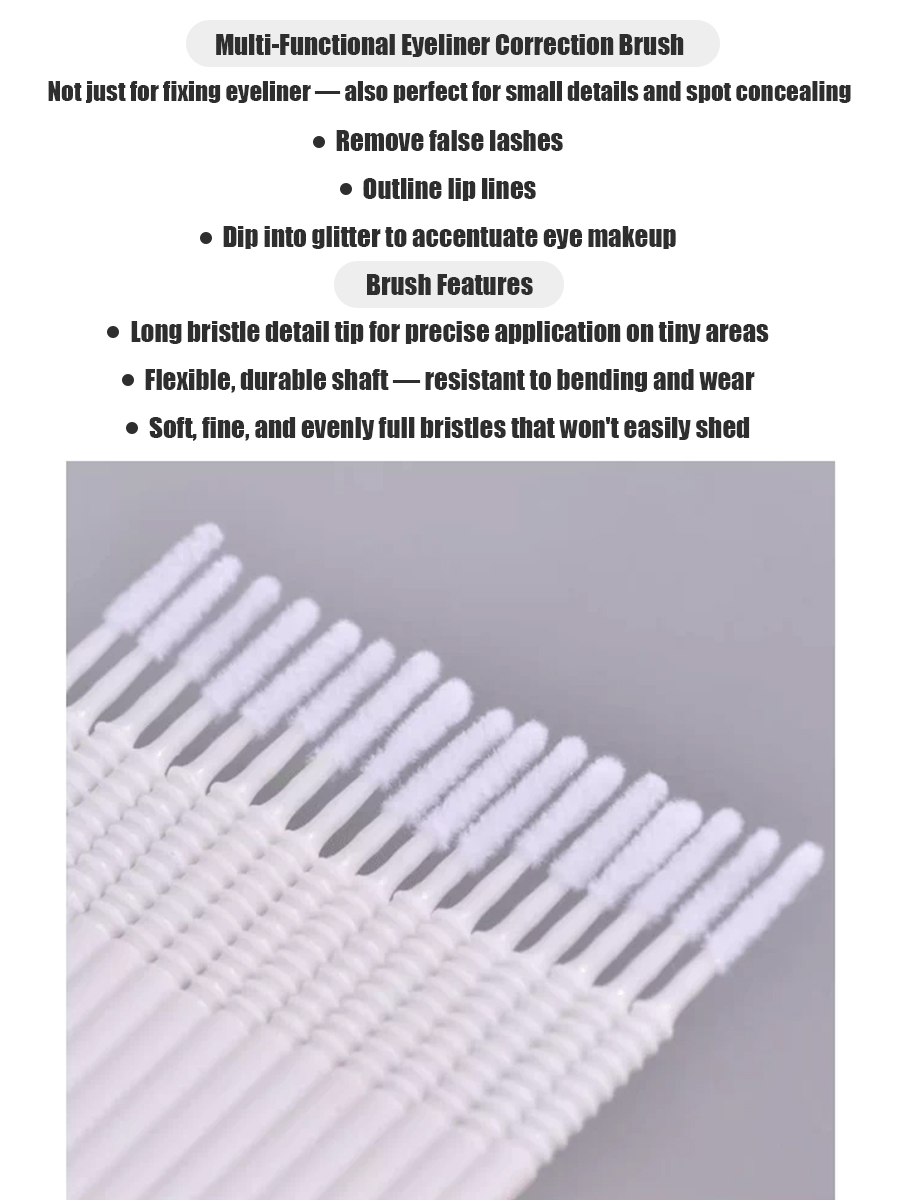 Disposable Long Cotton Swabs E - огляд і ціна Eyelash Extension