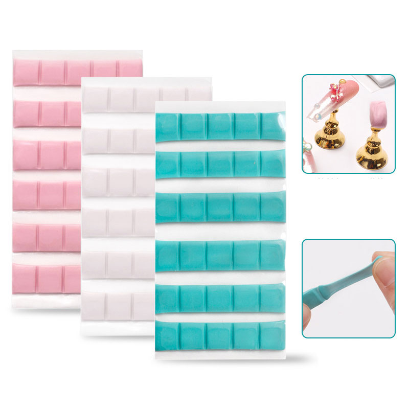 1 Pack Nail Adhesive Glue Clay - огляд і ціна Contour Palette Stick