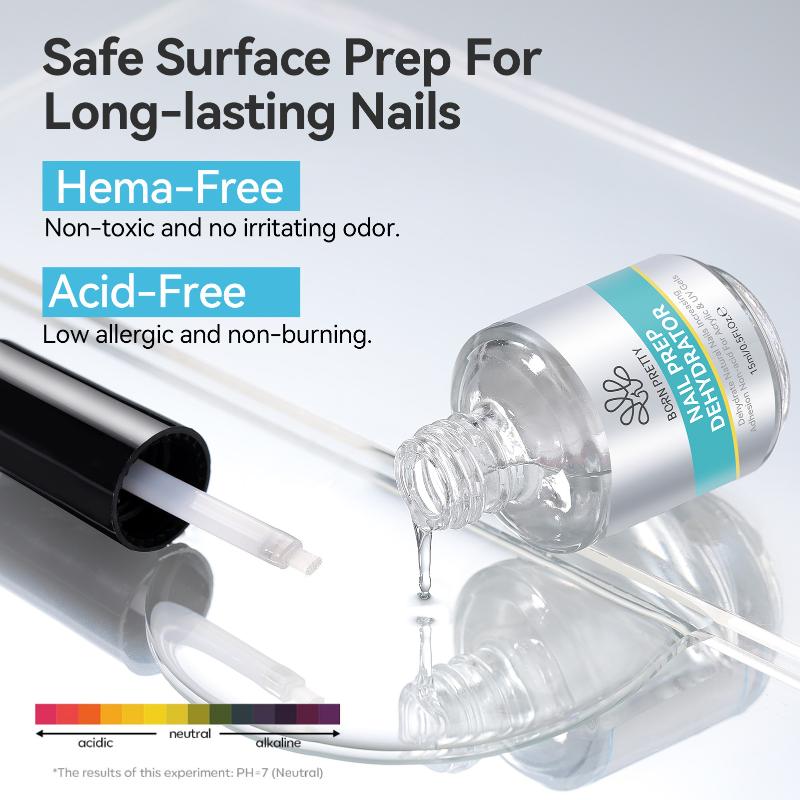 2Pcs No Need LED Lamp To Dry L - огляд і ціна Nail Dehydrator Primer