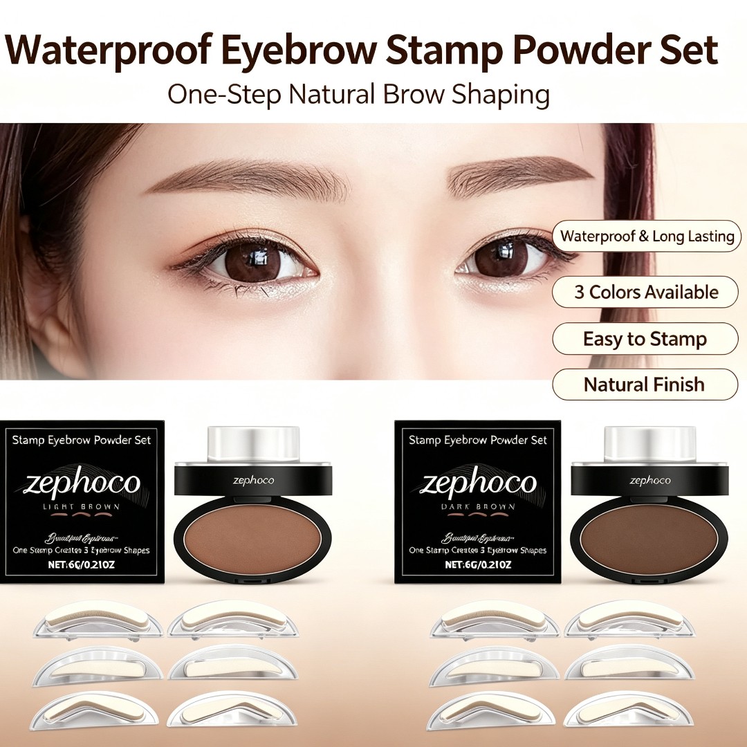 Eyebrow Powder Stamp Kit Water - огляд і ціна Beauty Mark Makeup