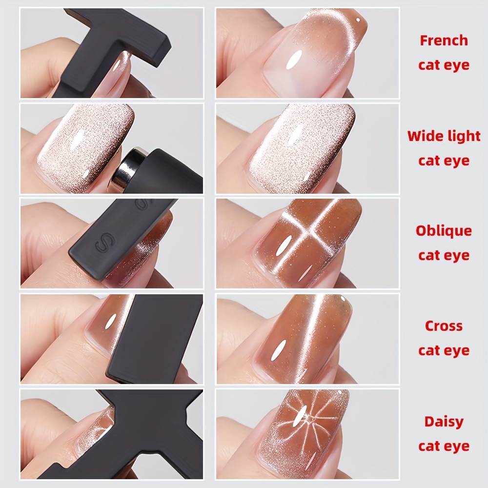 5 In 1 Nail Strong Cat Eye Mag - огляд і ціна Contour Palette Stick