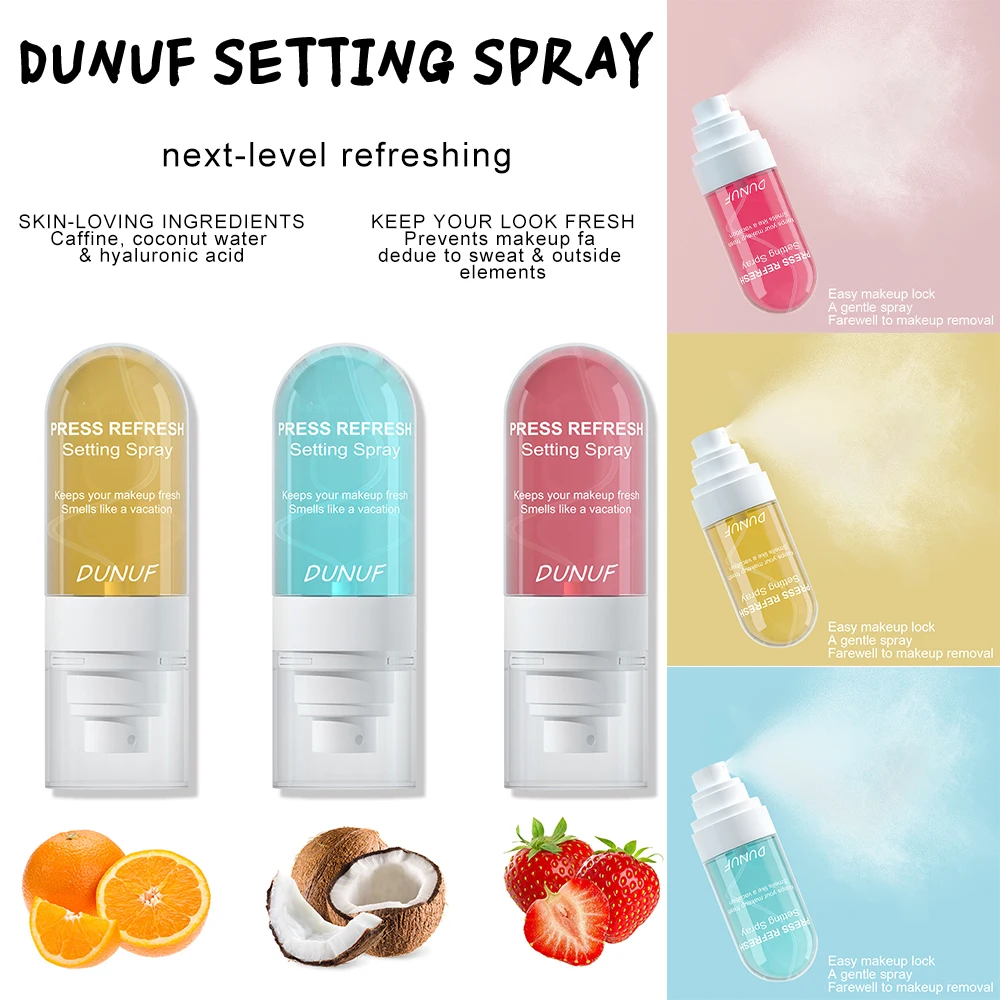 DUNUF 1 Pcs Moisturizing Makeu - огляд і ціна Makeup Fixing Mist