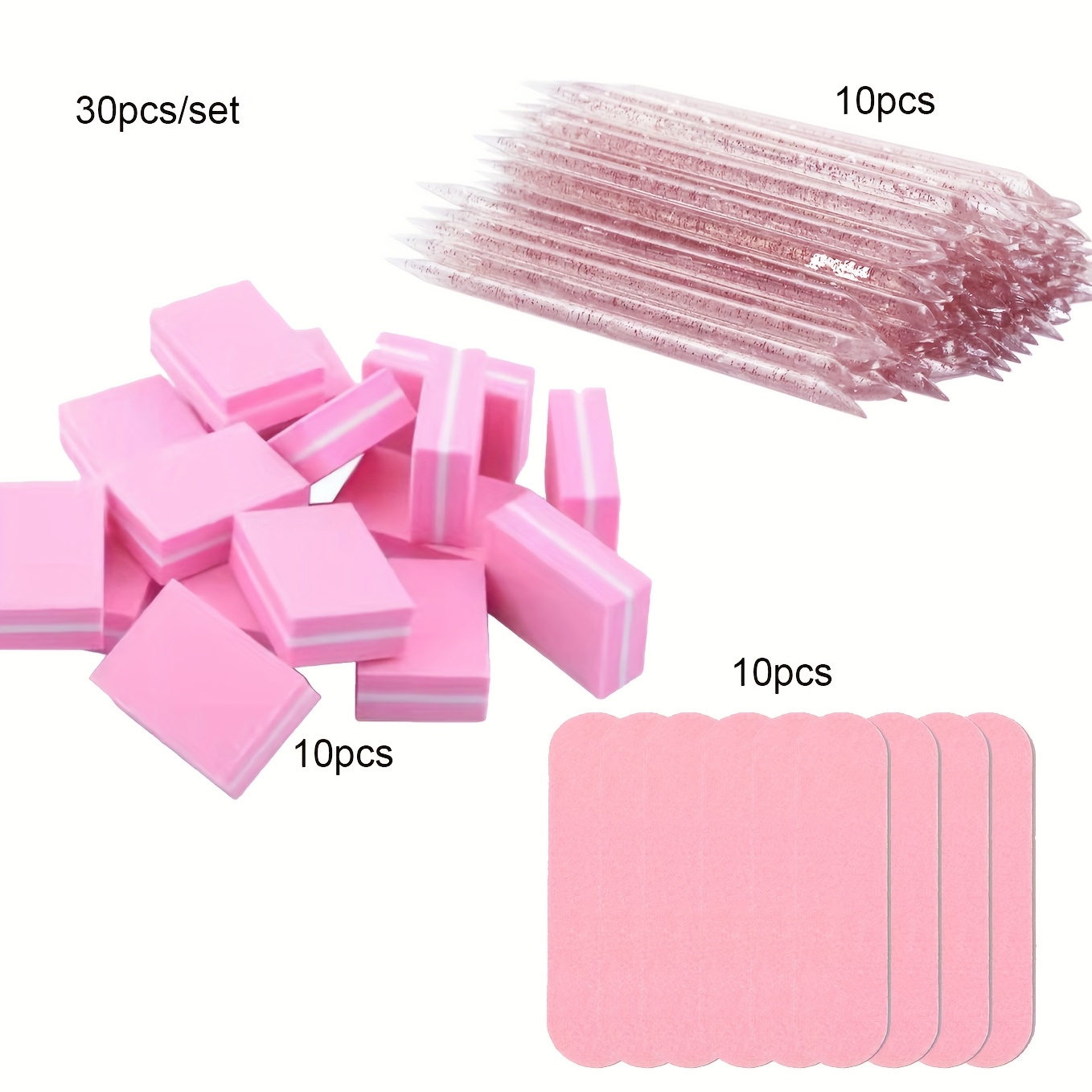 [30pcs Nail Art Kit Essentials - огляд і ціна Contour Palette Stick