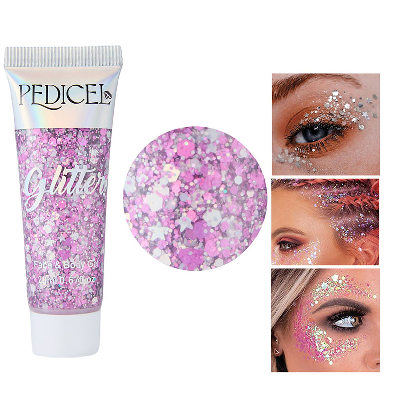 Face Glitter Gel Cream Jewels  - огляд і ціна Eyeshadow Glitter Pigment