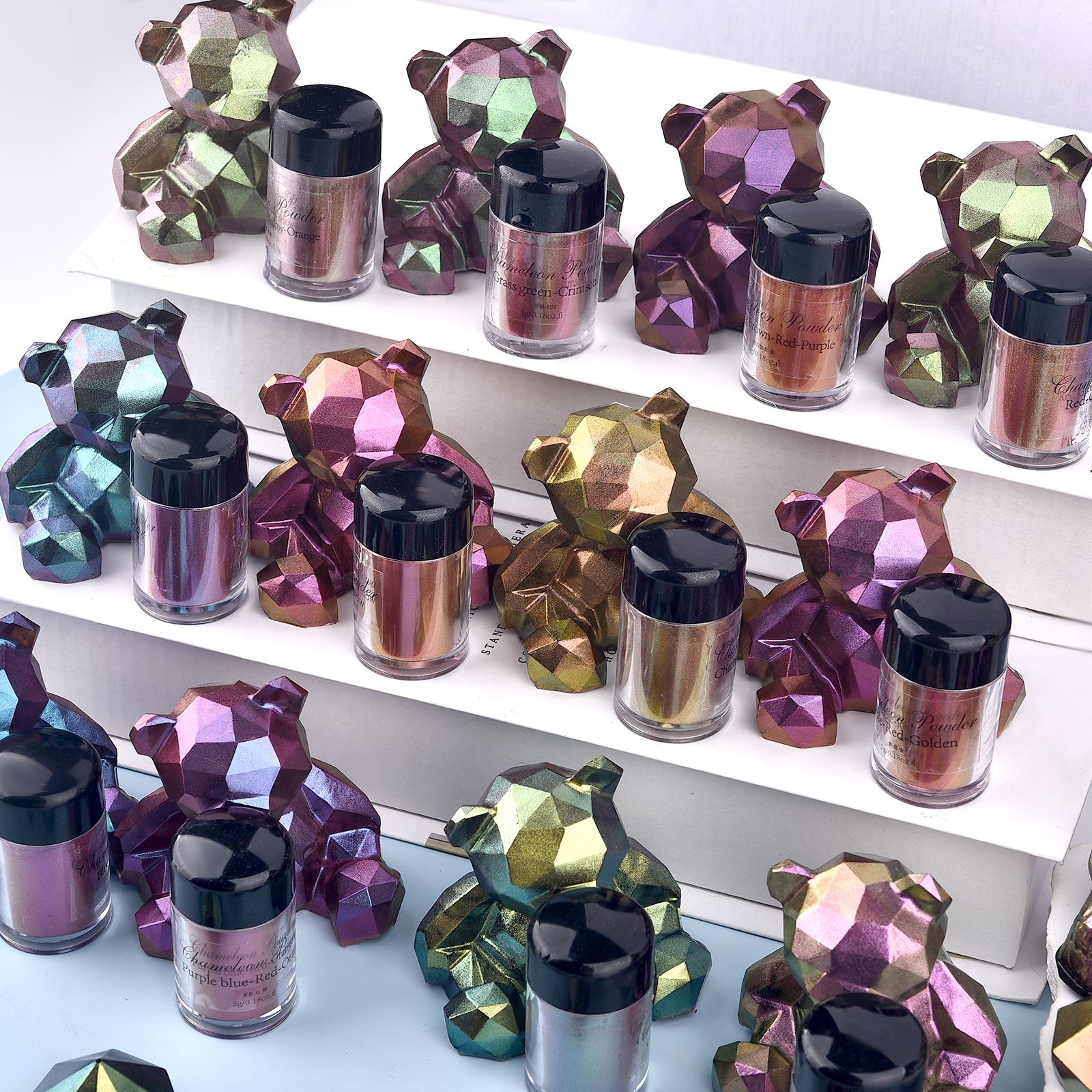 Mirror Chameleon Resin Pigment - огляд і ціна Eyeshadow Glitter Pigment