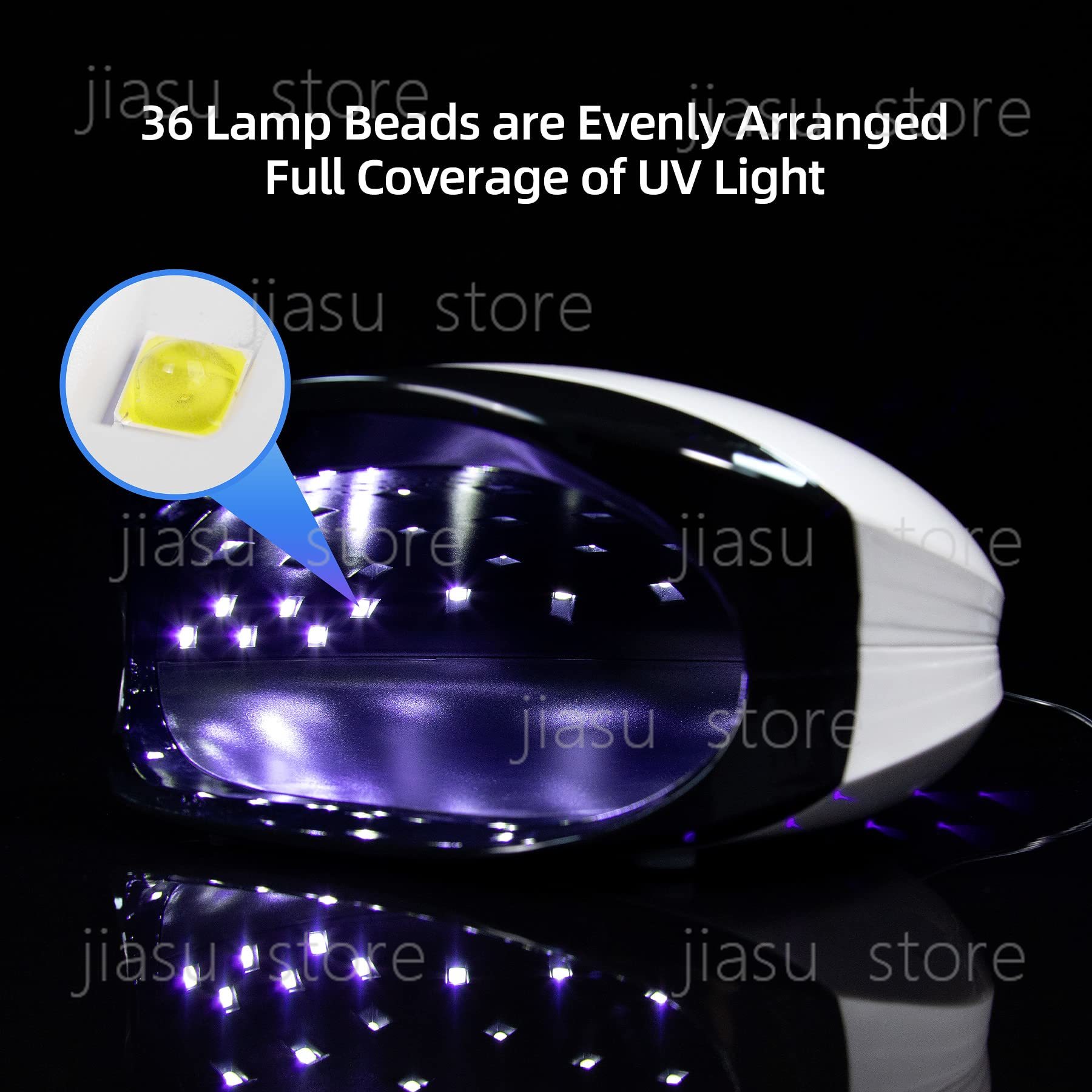 LUGX Hot Sale 56W Manicure Nai - огляд і ціна Uv Nail Lamp