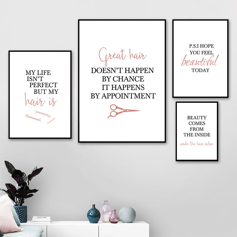 barbershop quote art posters h - огляд і ціна Makeup Is Beauty Quotes