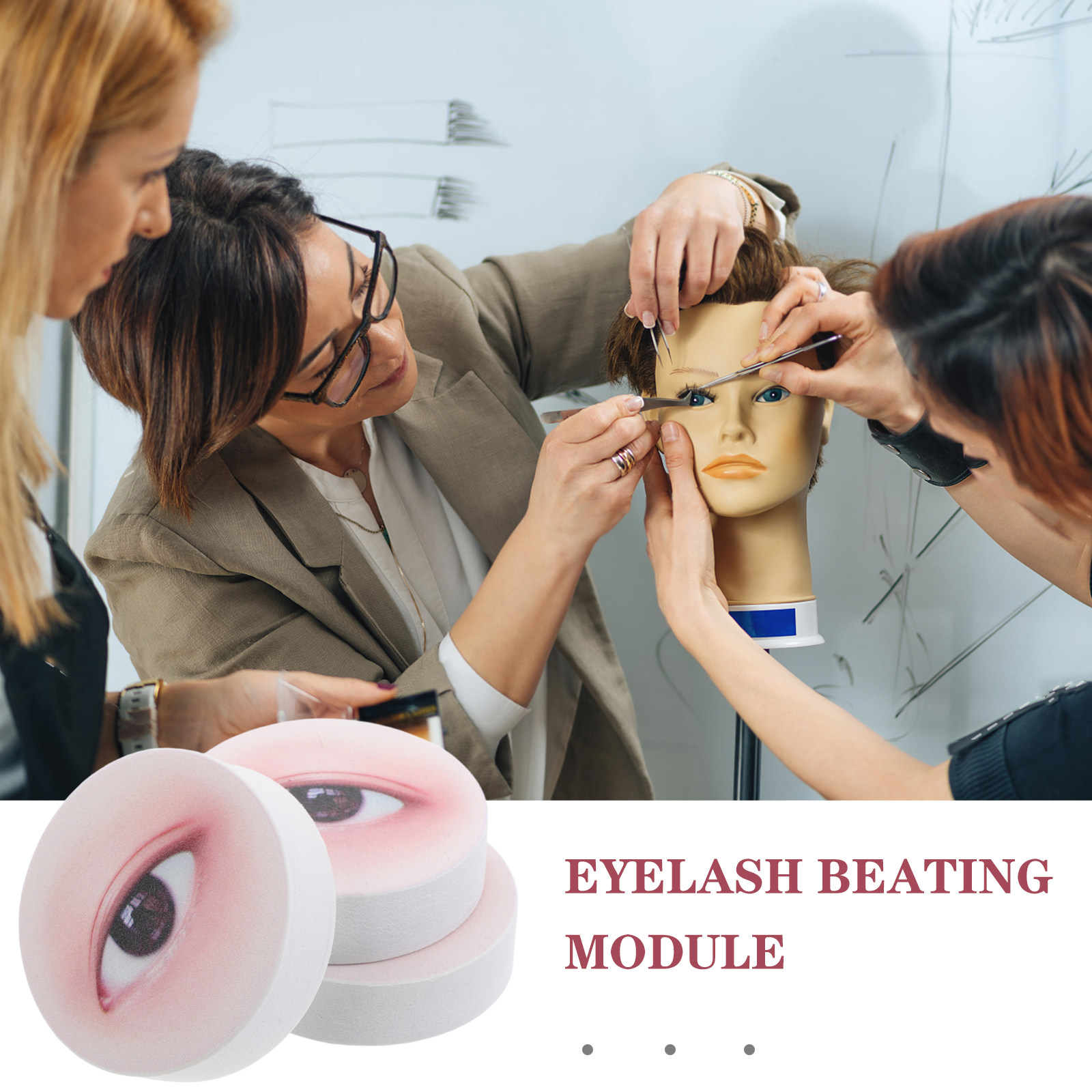 3Pcs Lash Extension Practice B - огляд і ціна Eyelash Extension