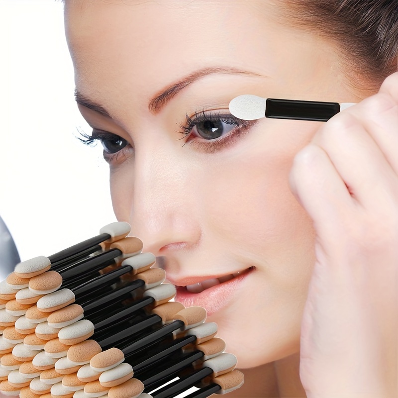 5/10Pcs Eyeshadow Applicator D - огляд і ціна Beauty Makeup Products