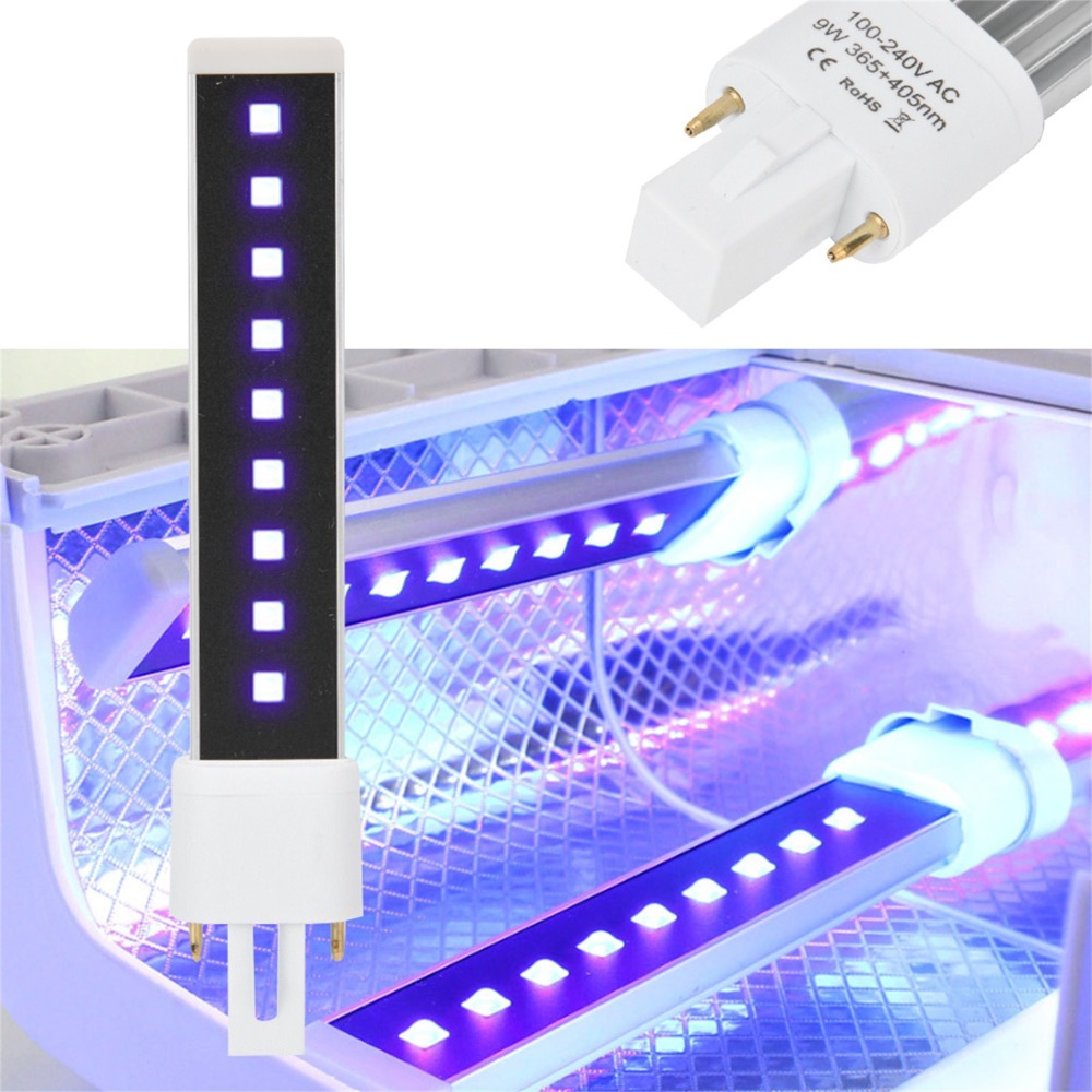 365+405nm Double Light Source  - огляд і ціна Uv Nail Lamp