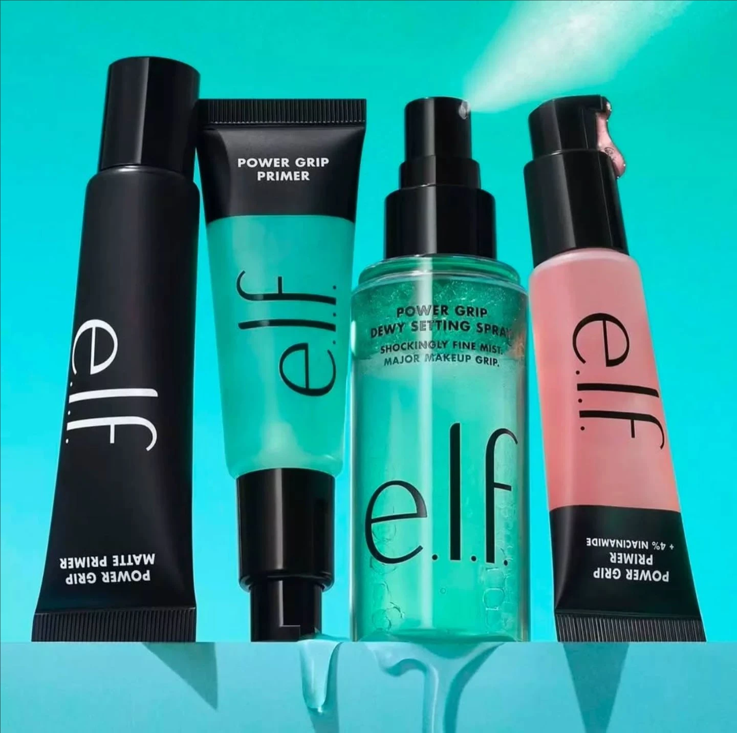 Elf Makeup Power Grip Dewy Set - огляд і ціна Makeup Fixing Mist