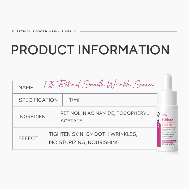 Quiyum 1% Retinol Smooth Wrink - огляд і ціна The Ordinary Serum Hyaluronic Acid