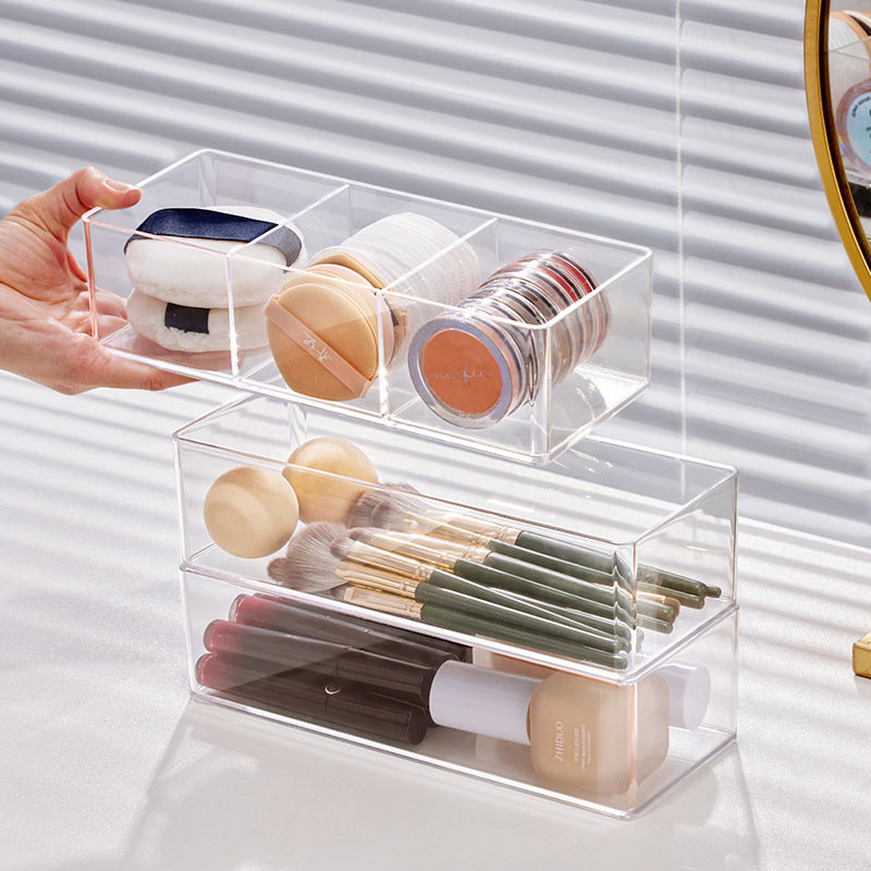 Acrylic Cosmetics Storage Box  - огляд і ціна Beauty Makeup Blender