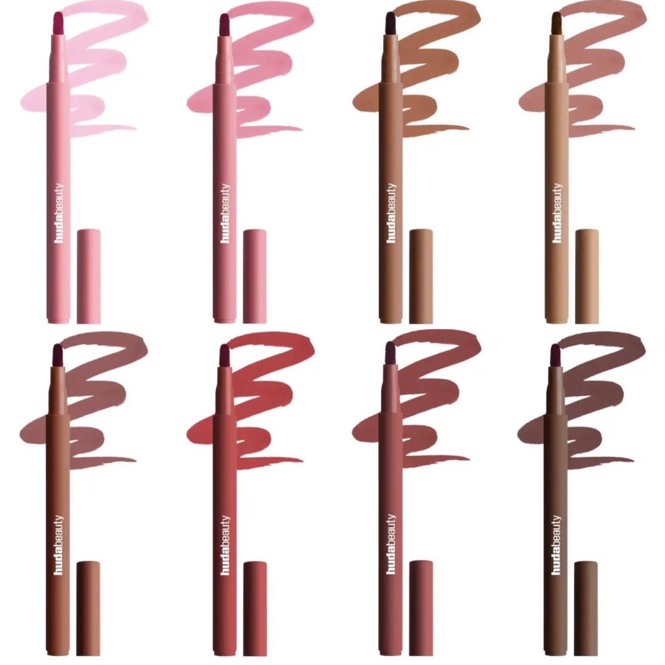8Color Lip Liner Pen Set Long- - огляд і ціна Huda Beauty Makeup Bag